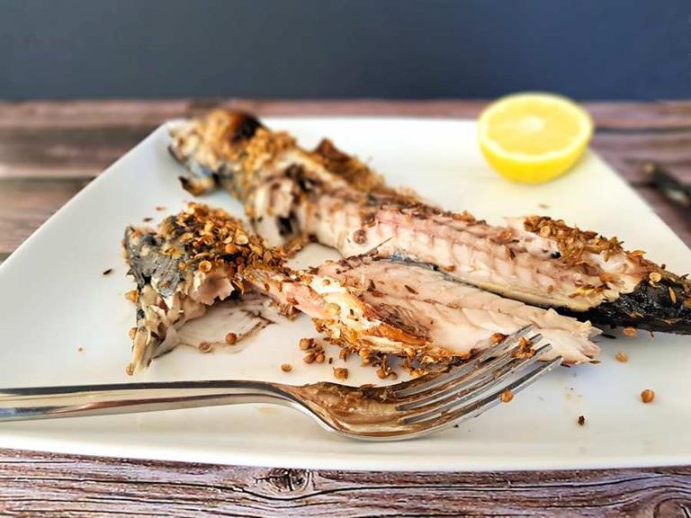 Grilled Mackerel With Spice Crust Recipe Cuisine Fiend